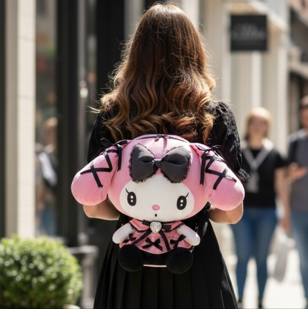 My Melody Lolita Plush Backpack